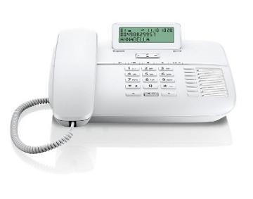 SIEMENS Telefono fisso cordless Siemens Gigaset (DA710) bianco